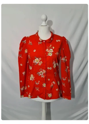 Chemise fleurie rouge Mademoiselle R La Redoute taille 46, marke: La Redoute, zustand: Sehr gut, größe: XXXL / 46 / 18, 7,00 €, 8,05 € beinhaltet Vinted-Käuferschutz Pro