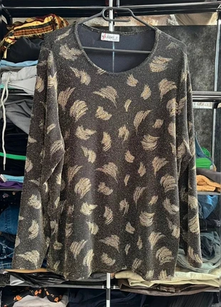 Top manches longues a paillettes dorée vintage signé maxime Z taille L (nylon), marque: Vintage Dressing, état: Très bon état, taille: L / 40 / 12, 8,00 €, 9,10 € Protection acheteurs incluse