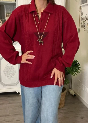 Maglione Vintage Anni ’80 US Made in Italy, Lana d’Alpaca e Acrilico, brand: US, condizioni: Ottime, taglia: XXXL / IT 50 / EU 46, €28.00, €30.10 include la Protezione acquisti