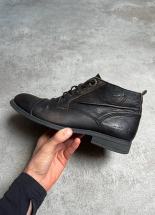 Chaussures Kickers – Cuir Noir Patiné Vintage – T. 41, marca: Kickers, estado: Muy bueno, tamaño: 41, 44,00 €, 46,90 € Protección al comprador incluida