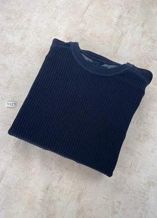 Pull Tommy Hilfiger col rond uni - taille XL - bleu marine logo brodé, marque: Tommy Hilfiger, état: Très bon état, taille: XL, 14,00 €, 15,40 € Protection acheteurs (Pro) incluse