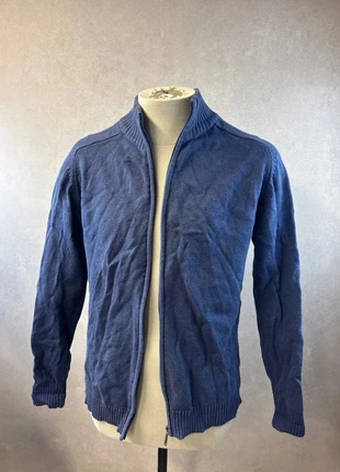 Gilet zippé bleu col montant – Canda – Taille L – Lot MI33, marque: Canda, état: Bon état, taille: L, 9,00 €, 10,15 € Protection acheteurs (Pro) incluse