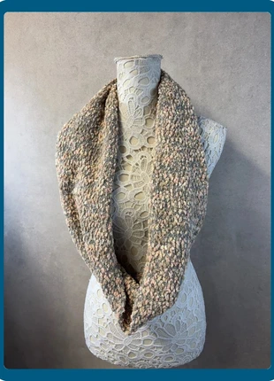 Écharpe tube beige chinée – Lot MI30, condition: Very good, €6.20, €7.21 includes Buyer Protection Pro