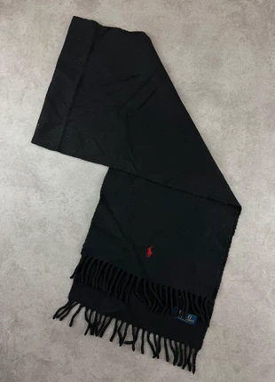 Écharpe Scarf Ralph Lauren Noir - Taille 142x29cm, brand: Ralph Lauren, condition: Very good, €25.00, €26.95 includes Buyer Protection Pro