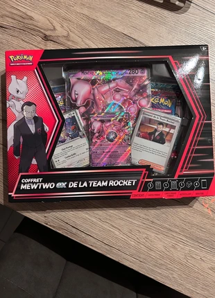 Coffret Mewtwo Ex de la Team Rocket Pokémon, marque: Pokémon, état: Neuf sans étiquette, 35,00 €, 37,45 € Protection acheteurs incluse