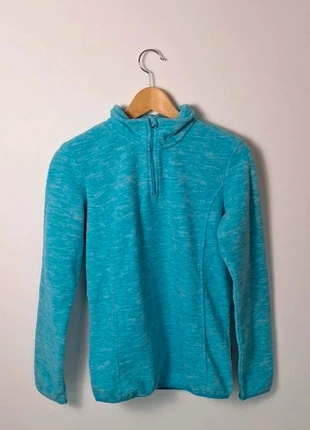 Pull polaire 1/4 zip Outhorn turquoise Taille M, brand: Outhorn, condizioni: Ottime, taglia: M / IT 42 / EU 38, €8.00, €9.10 include la Protezione acquisti Pro