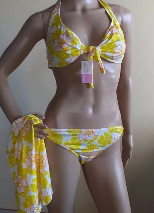 🌺 Joli maillot de bain jaune et blanc + petit paréo assorti NEUF taille M 🌺, marque: Lingerie Land, état: Neuf avec étiquette, taille: M / 38 / 10, 12,00 €, 13,30 € Protection acheteurs incluse