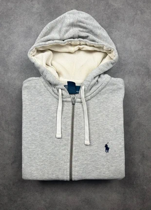 Hoodie Sweat à capuche Ralph Lauren Gilet full zip gris logo brodé - Taille M, marke: Ralph Lauren, zustand: Gut, größe: M, 45,00 €, 47,95 € inklusive Vinted-Käuferschutz