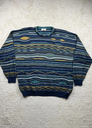 Pull en tricot Mayser style Coogi USA vintage rare Hip Hop Y2k ld money - XL, merk: Vintage Dressing, staat: Heel goed, maat: XL, € 69,90, € 74,10 inclusief Kopersbescherming