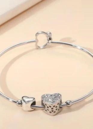 Bracciale con charm cuore nuovo donna, marque: Vintage Chic, état: Neuf sans étiquette, 7,90 €, 9,00 € Protection acheteurs incluse