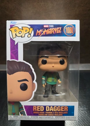Funko Pop Red Dagger 1080 Marvel Ms Marvel – Bobble Head Originale, marca: Funko, estado: Novo com etiquetas, tamanho: Prematuro, até 44 cm, €29.99, €32.19 inclui Proteção do Comprador