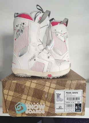 Botas Snowboard Salomon pearl, marque: Salomon, état: Neuf sans étiquette, taille: 38, 70,00 €, 74,20 € Protection acheteurs incluse