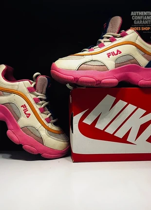 Fila Rose Beige Orange 🌸 354 – Pointure 35, marca: FILA, estado: Muito bom, tamanho: 35, €44.99, €47.94 inclui Proteção do Comprador Pro