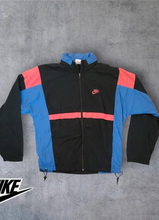 Veste a capuche nike vintage taille M noir bleu rouge rose, brand: Nike, condition: Very good, size: M, €34.00, €36.40 includes Buyer Protection