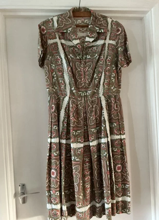 Vintage 1950’s cotton dress, brand: Unbranded, condition: Good, size: M / UK 12-14, £8.00, £9.10 includes Buyer Protection