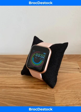 Montre connectée Smartwatch rose en parfait état général, marca: Smart Watch, estado: Muito bom, tamanho: Tamanho único, €25.00, €26.95 inclui Proteção do Comprador Pro