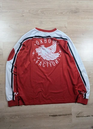 Maillot T-Shirt manche longue rouge Oxbow faction taille L oversize polyester, marque: Oxbow, état: Très bon état, taille: L, 14,90 €, 16,35 € Protection acheteurs (Pro) incluse