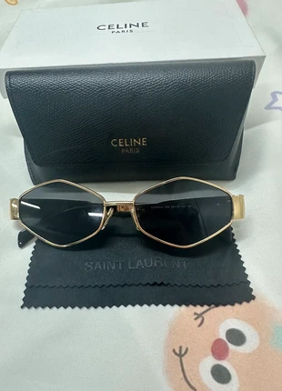 Celine Black & Gold Sunglasses - Brand New Unused, Italy Resale, marque: Céline, état: Bon état, 79,00 €, 83,65 € Protection acheteurs incluse