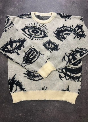 Pull Unisexe à Motif Œil – Style Streetwear & Original, marca: y2k, estado: Muy bueno, tamaño: L, 20,00 €, 21,70 € Protección al comprador incluida