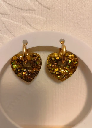Boucles d'oreilles dorées, marke: Fait Main, zustand: Neu, mit Etikett, 5,00 €, 5,95 € inklusive Vinted-Käuferschutz