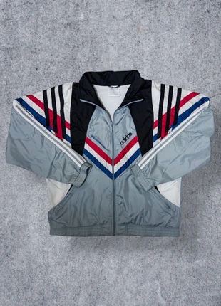 Giacca antivento Adidas Vintage Color Block Tricolore boxy jnco, marca: adidas, estado: Muy bueno, tamaño: XXL, 39,90 €, 42,60 € Protección al comprador incluida