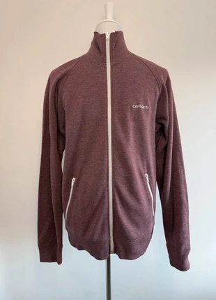 Sweat zippé homme – Carhartt – bordeaux - logo brodé – taille M – super état, marque: Carhartt, état: Très bon état, taille: M, 35,00 €, 37,45 € Protection acheteurs incluse