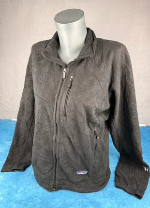 patagonia polaire noire femme zippée 3 poches col montant chaude vintage outdoor “266”, marque: Patagonia, état: Très bon état, taille: L / 40 / 12, 44,00 €, 46,90 € Protection acheteurs (Pro) incluse