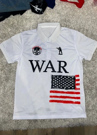 Polo Chief Keef USA Drip War L, brand: y2k, condizioni: Ottime, taglia: L, €34.90, €37.35 include la Protezione acquisti Pro