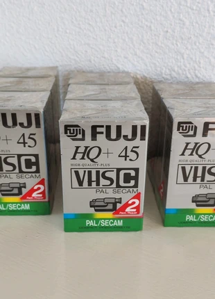 Cassettes vierges FUJI HQ+ 45 vhs-c, marke: FUJI, zustand: Neu, mit Etikett, 50,00 €, 53,20 € inklusive Vinted-Käuferschutz