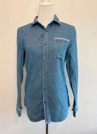 Chemise femme Diesel en jeans - coton/lin – Taille S - parfait état, marque: Diesel, état: Très bon état, taille: S / 36 / 8, 25,00 €, 26,95 € Protection acheteurs incluse