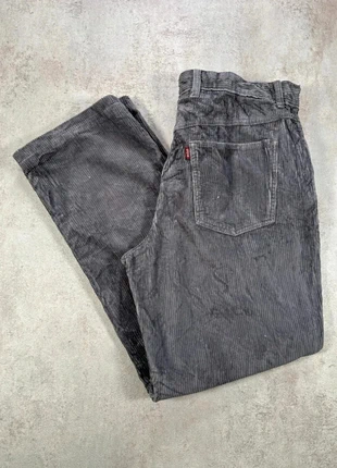 Pantalon En Velours Côtelé / Corduroy trek & travel gris ardoise velours cotelé droit taille 40, brand: Vintage Dressing, condition: Very good, size: W40, €6.00, €7.00 includes Buyer Protection Pro