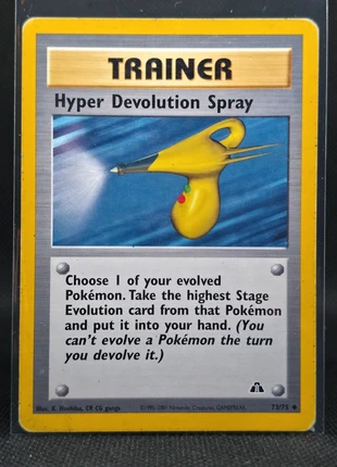 Pokemon Neo Discovery Hyper Devolution Spray 73/75, merk: Pokémon, staat: Heel goed, € 1,00, € 1,75 inclusief Kopersbescherming