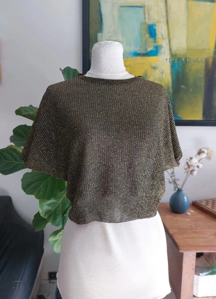 🌟 Top doré et Brillant pour les Fêtes Mango - Élégance et Éclat ! 🌟, marke: Mango, zustand: Sehr gut, größe: S / 36 / 8, 15,00 €, 16,45 € inklusive Vinted-Käuferschutz