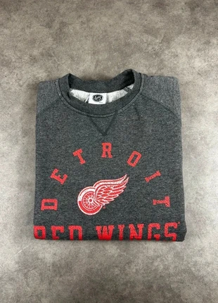 Sweat NHL Detroit Red Wings gris homme Taille L officiel logo rouge coton molleton chaud, marque: NHL, état: Très bon état, taille: L, 30,00 €, 32,20 € Protection acheteurs incluse