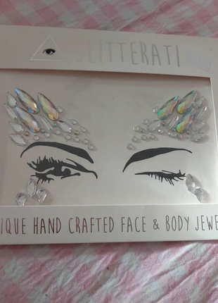 Face jewels festival, merk: glitterati, staat: Nieuw zonder prijskaartje, € 1,25, € 2,01 inclusief Kopersbescherming