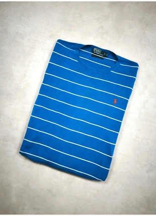 Ralph Lauren – pull col rond bleu – taille L – très bon état, marca: Ralph Lauren, estado: Muito bom, tamanho: L, €35.00, €37.45 inclui Proteção do Comprador Pro