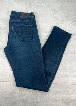 jean Levi’s demi curve W25 L30 FR36 femme women vintage bleu marine 4616, marke: Levi's, zustand: Sehr gut, größe: S / 36 / 8, 15,50 €, 16,98 € beinhaltet Vinted-Käuferschutz Pro