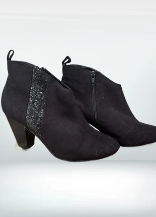 Limited collection women's ladies M&S 5.5 uk boots ankle black shoes heels women’s ladies suede faux, brand: Limited Collection, condition: Very good, size: 5.5, £6.90, £7.95 includes Buyer Protection Pro