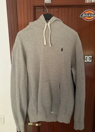 Hoodie Polo Ralph Lauren Gray, marca: Polo Ralph Lauren, estado: Bom, tamanho: L, €35.00, €37.45 inclui Proteção do Comprador