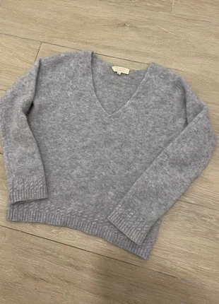 Pull gris modèle Denisa Sézane taille XXS-XS, merk: Sézane, staat: Heel goed, maat: XS / 34 / 6, € 100,00, € 105,70 inclusief Kopersbescherming