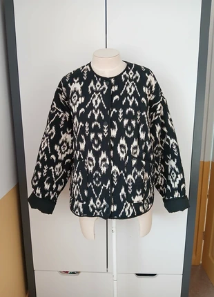 Zara Quilted Jacket Black & White Small 8-10, brand: Zara, condition: Very good, size: S / UK 8-10, £24.00, £25.90 includes Buyer Protection