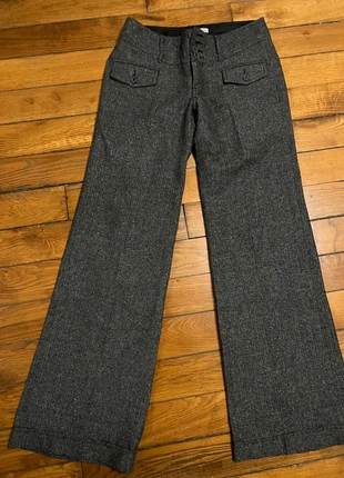 Pantalon patte d’elph taille basse, marca: TRF collection, estado: Novo sem etiquetas, tamanho: M / 38 / 10, €18.00, €19.60 inclui Proteção do Comprador