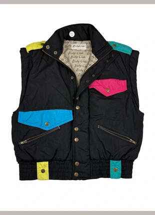 ⭐S⭐ Bellissimo gilet vintage multicolore M nero e colorato, merk: Vintage Dressing, staat: Heel goed, maat: M, € 30,00, € 32,20 inclusief Kopersbescherming Pro