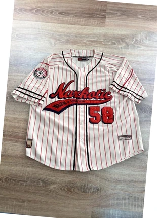 Chemise style americain Narkotic wear Homme Major League blanc et rouge, Taille XL - Excellent etat, marque: Narkotic, état: Très bon état, taille: XL, 30,00 €, 32,20 € Protection acheteurs incluse