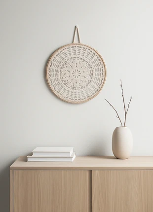 Decorazione da parete TRAMI – centrino vintage reinterpretato (Ø 25 cm), marke: TRAMI.SALENTO, zustand: Neu, mit Etikett, 15,00 €, 16,45 € inklusive Vinted-Käuferschutz