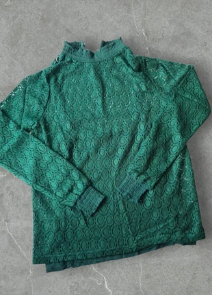 Blouse vert émeraude • Pimkie • Comme Neuve • Taille M, marca: Pimkie, estado: Muy bueno, tamaño: M / 38 / 10, 3,00 €, 3,85 € Protección al comprador incluida
