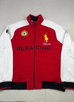 Veste pull avec zip gilet Ralph Lauren rouge et blanc italia 24, taille XXL, marque: Ralph Lauren, état: Très bon état, taille: XXL, 55,00 €, 58,45 € Protection acheteurs incluse