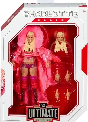 WWE Charlotte Flair Ultimate Edition Elite Wrestling Action Figure, brand: Mattel, condition: New with tags, size: Preemie, up to 44cm, €35.00, €37.45 includes Buyer Protection