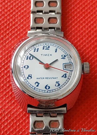 Montre Timex mécanique vintage année 70, brand: Timex, condition: Good, size: Up to 30 mm, €12.90, €14.25 includes Buyer Protection Pro