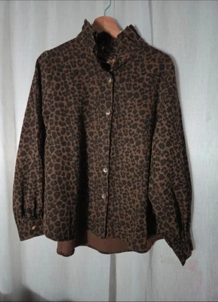 Veste style sur chemise leopard M 38, brand: it Hippie, condition: Very good, size: M / 38 / 10, €40.50, €43.23 includes Buyer Protection Pro